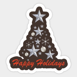 Happy Holidays Sticker